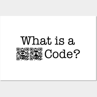 What is a QR Code? Posters and Art